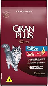 Gran Plus Menu Gatos Adultos Castrados