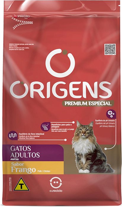 Origens Gatos Adultos
