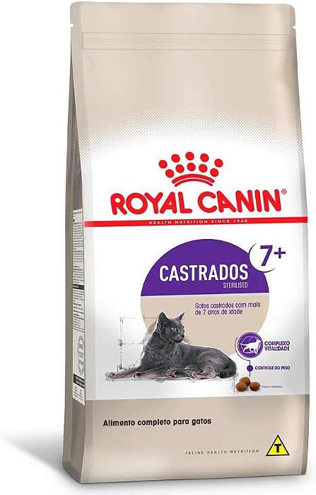 Royal Canin Gatos Sterilized para Gatos Adultos Castrados 7+