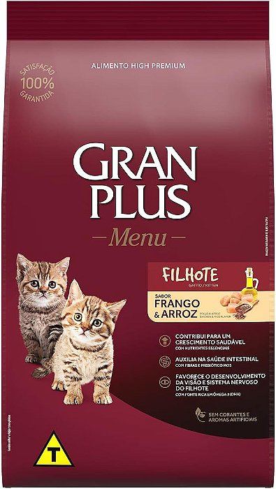 Gran Plus Menu Gatos Filhotes