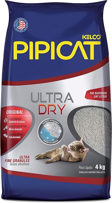 Areia Higiênica PipiCat UltraDry