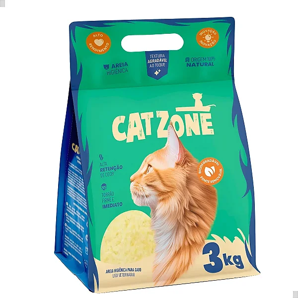 Areia Higiênica CatZone