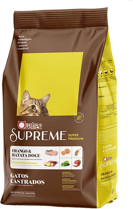 Quatree Supreme Gatos Adultos Castrados