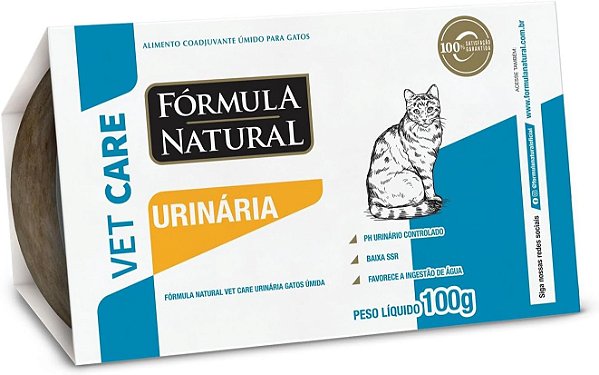 Fórmula Natural VetCare Gatos Urinária 100g