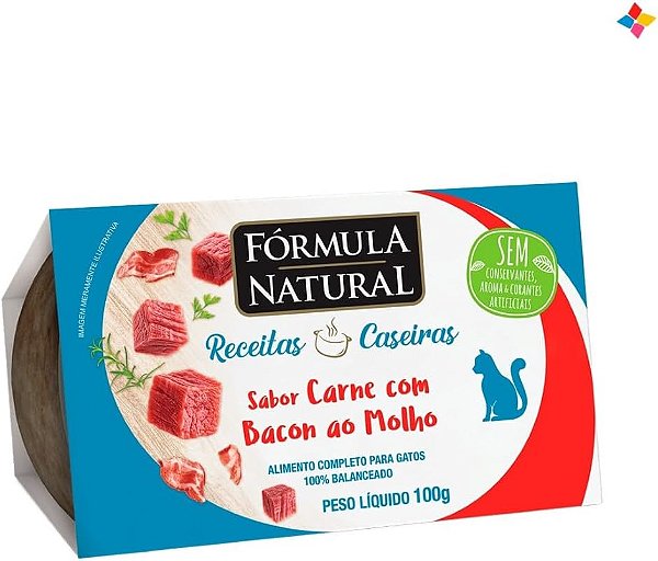 Fórmula Natural Receitas Caseiras Gatos 100g