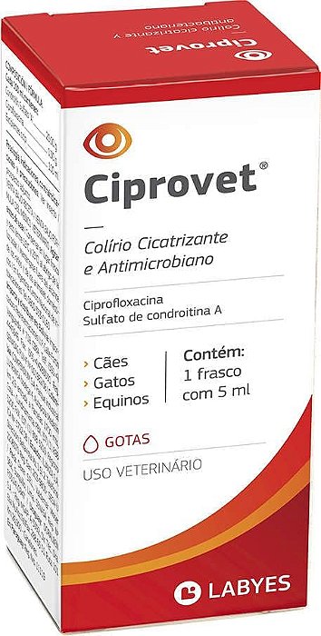 Colírio Ciprovet