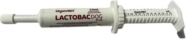 Lactobac Dog Seringa 13ml Probiótico Cães
