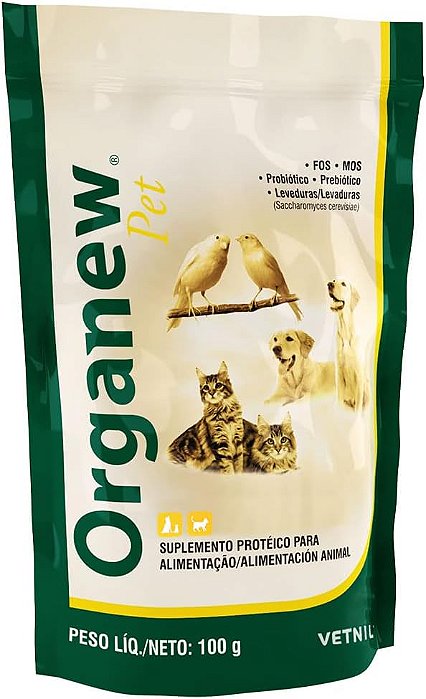 Organew Vetnil Suplemento para Cães e Gatos 100g