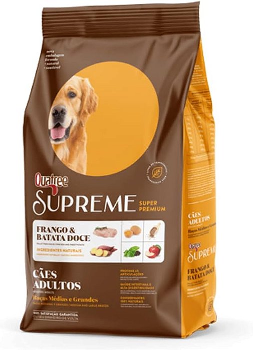 Quatree Supreme Cão Adulto Médio e Grande