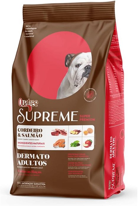 Quatree Supreme Dermato Cães Adultos Todos os Portes