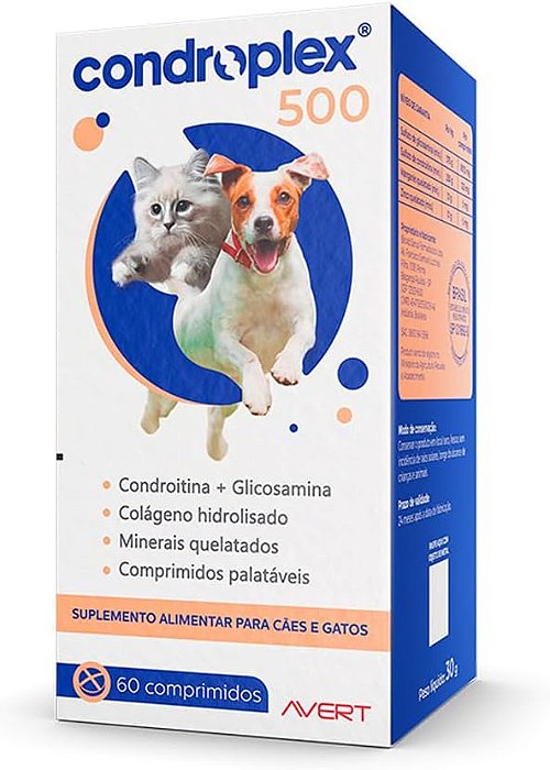 Condroplex Comprimidos Mastigáveis para Cães