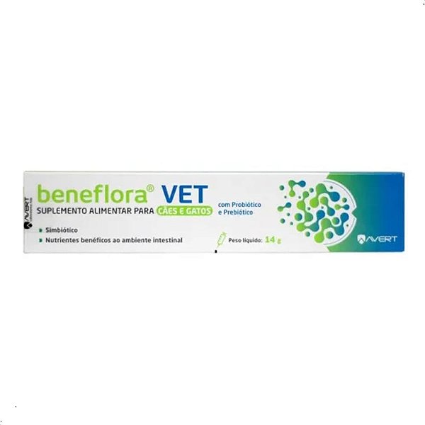 Beneflora Vet Suplemento para Cães e Gatos