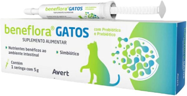 Beneflora Gatos Suplemento com Probiótico
