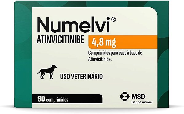 Numelvi MSD Comprimidos Atinib para Cães 30un
