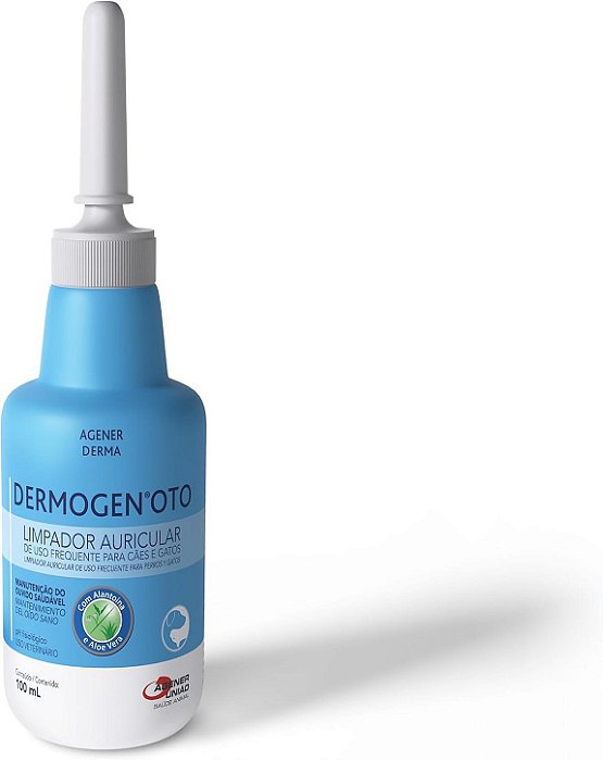 Dermogen Oto Limpador Auricular para Cães