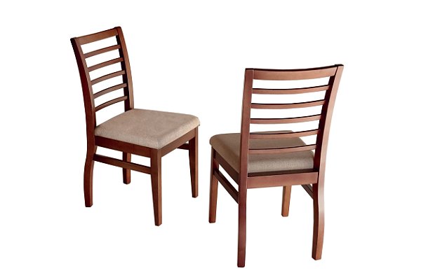 CADEIRA ESTRELA PADRÃO IMBUÍA CLARO