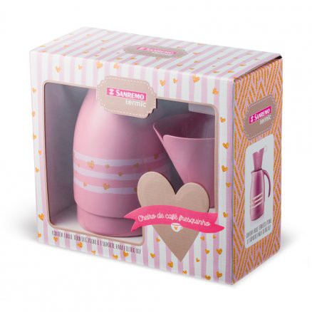 CONJUNTO BULE TÉRMICO 700ML + FILTRO DE CAFÉ