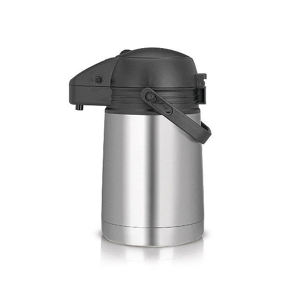 GARRAFA TÉRMICA DE AÇO INOX 1,9L