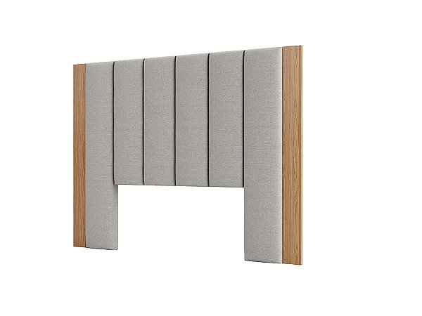 CABECEIRA ESTOFADA 175CM - FREIJO/LISO