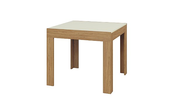 Mesa extensível - freijó/off white - dalla costa