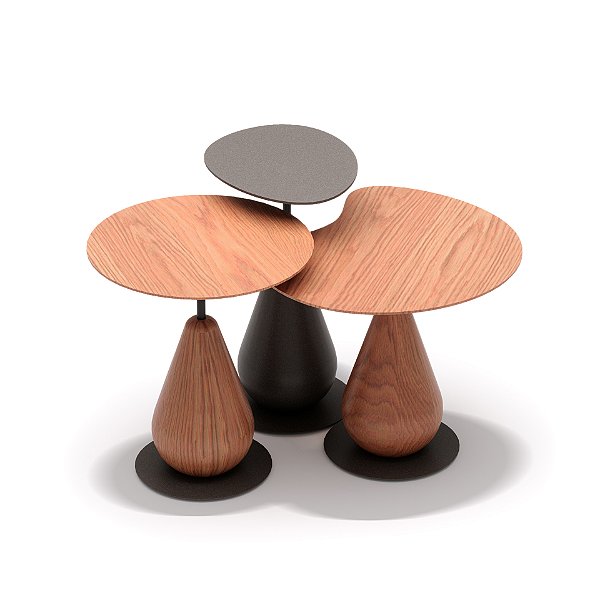 As mesas de apoio das linhas MH-5412 a MH-5417 - herval