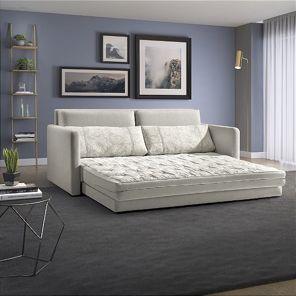 Estofado Sofá-Cama MH-1606 - herval - 176cm tecido C1