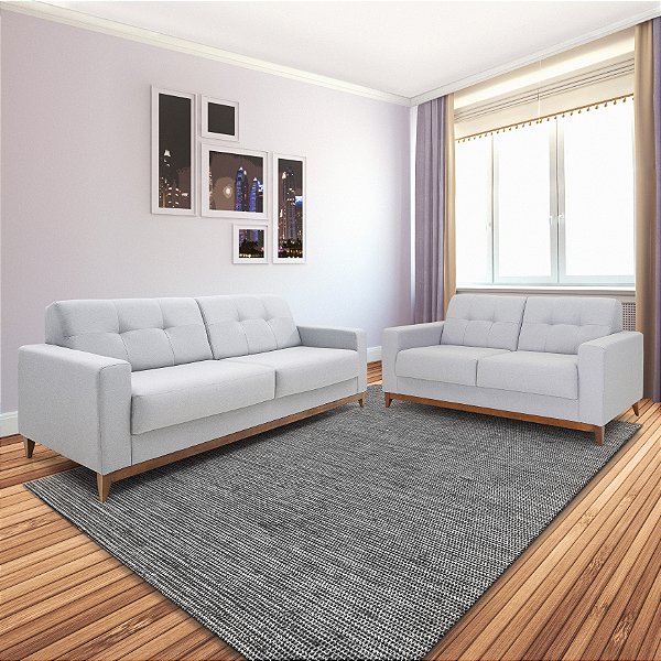 Estofado Sofá Modular - MH-4219 - com ou sem USB, braço único ou duplo, chaise longue e poltronas - herval