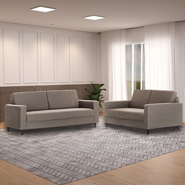 Estofado Sofá Fixo com 2 Braços  - MH-4225 – herval