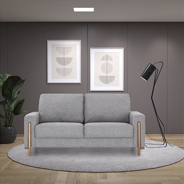 Estofado Sofá Fixo com Braços (2, 3 e 4 Lugares) MH-4244 - herval