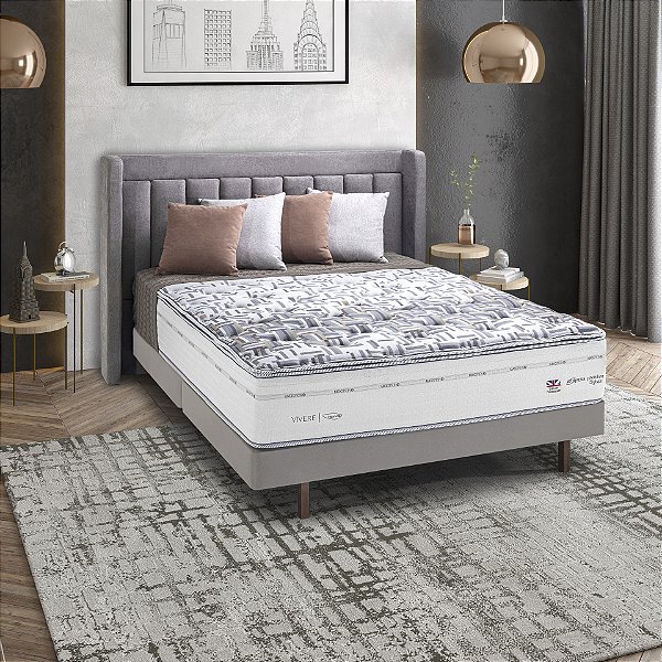 Colchão C1723 - One Side Pillow Top (34 cm) - herval