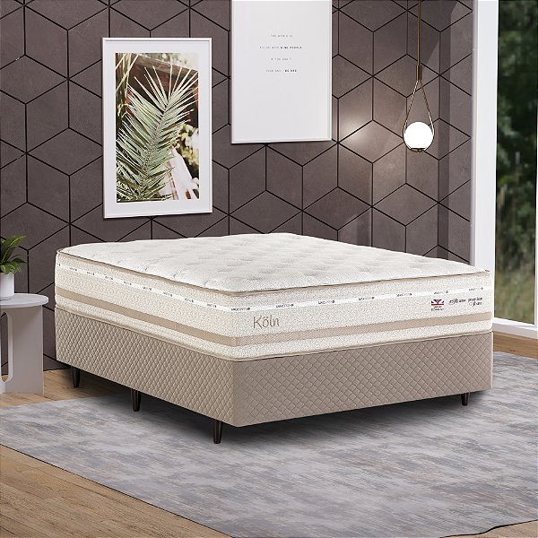 Colchão Köln – One Side Pillow | 33 cm | Mola Maxspring - herval