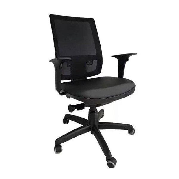 Cadeira Presidente 10008/10009-PRETA-RELAX