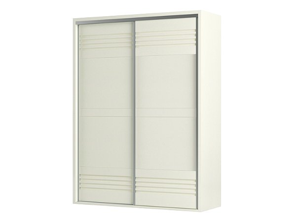 Roupeiro Dalla Costa 179cm - com e sem espelho - detalhe ripado