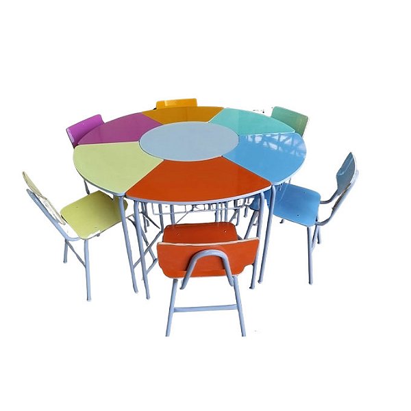 Linha Conjunto Floral – Colorido (5, 6 e 8 Lugares)