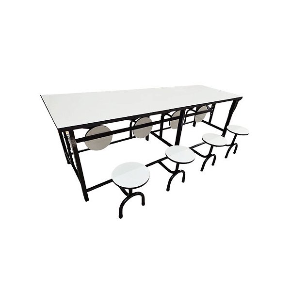 Mesa com Banco Escamoteável – Linha BA-ESC