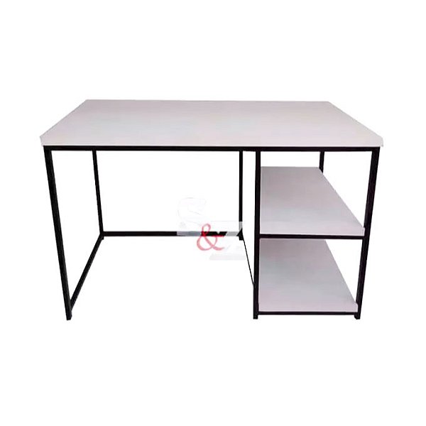 Mesa MF 031 – Estrutura Tubo 20x20 com Prateleira