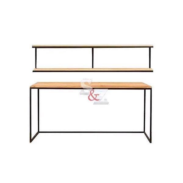 AA01 – Aparador com Aéreo em MDF e Tubo