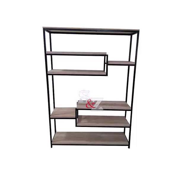 EAF 01 – Estante Alta em Tubo e MDF