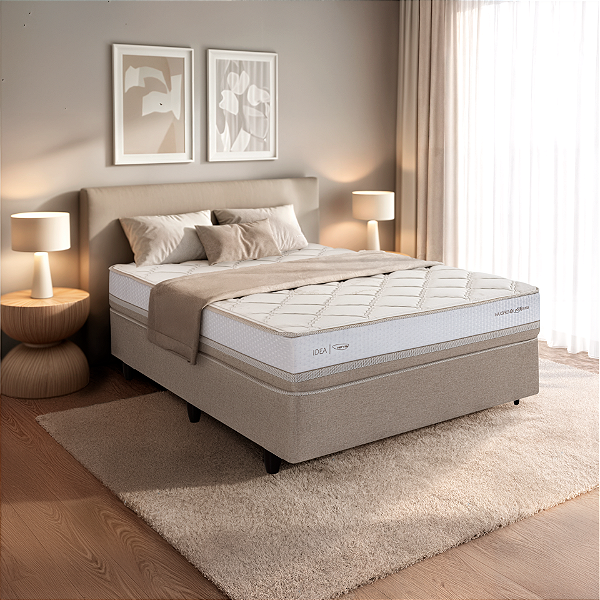 Colchão 3AIBH – One Side Pillow | 27cm | Mola MaxSpring