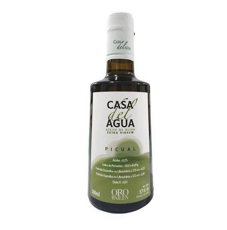 Azeite Espanhol Casa del Agua Picual 500ml