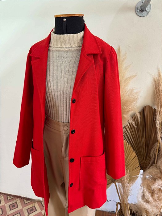 Blazer Vermelho - P/M