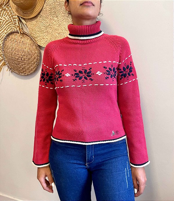 Tricot Estampa Vintage - P/M