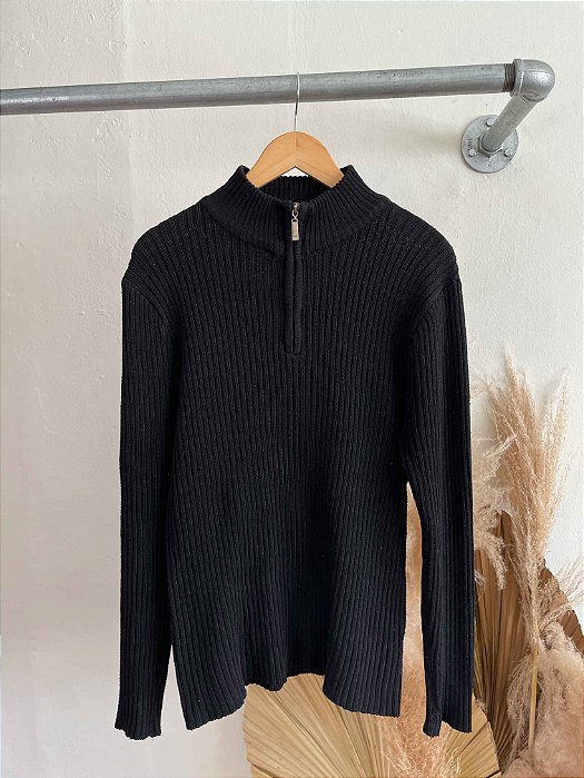 Tricot Zíper Polo Field- G
