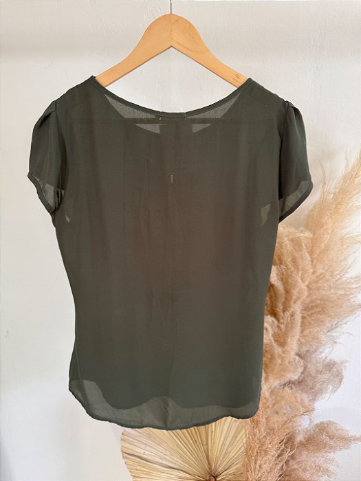 Blusa Basics Verde -  M