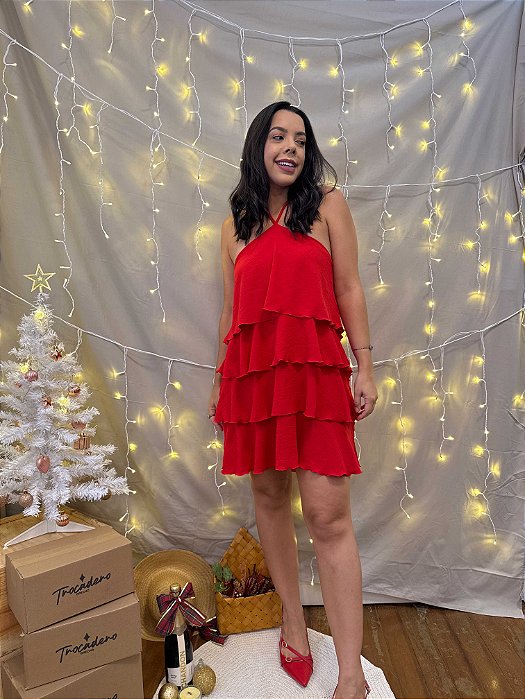 Vestido Camadas Red - G