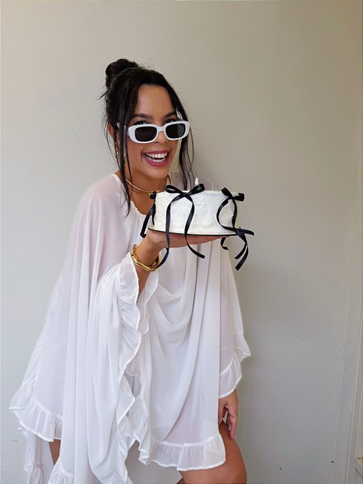 Vestido Capa White - M/G