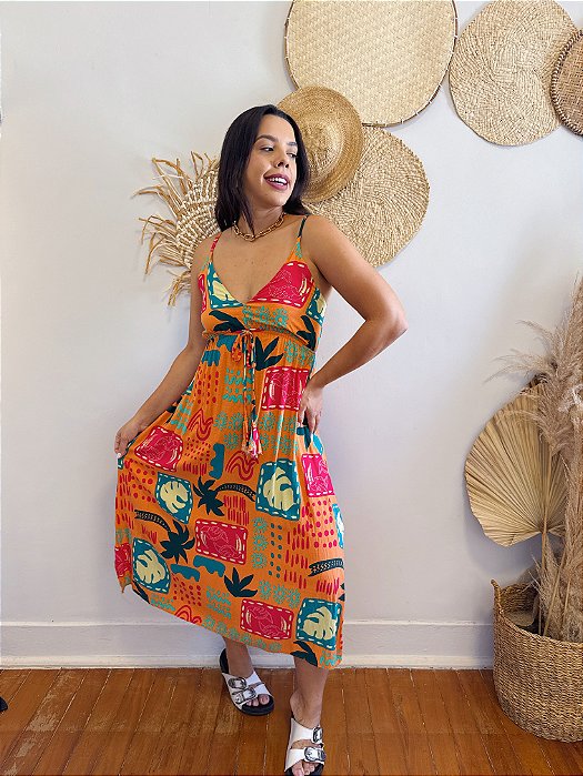 Vestido Floral - M