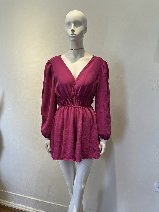 Macaquinho Pink M/L - M