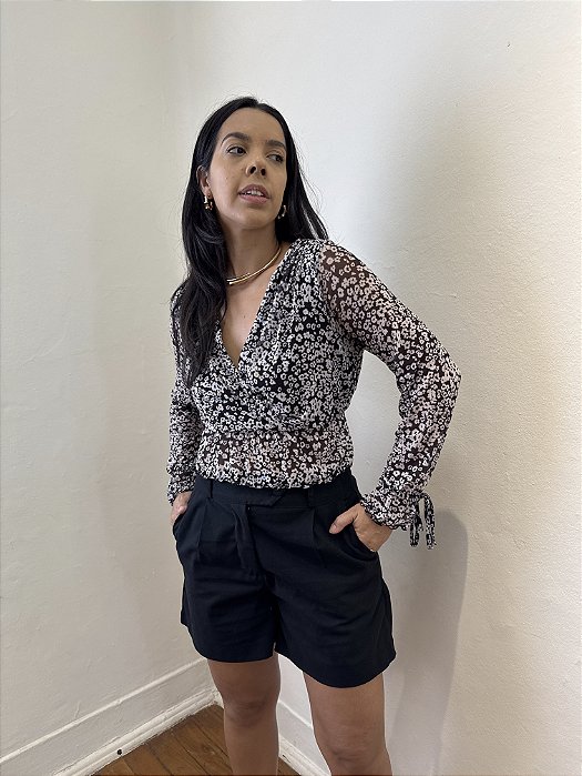 Cropped M/L Floral - M