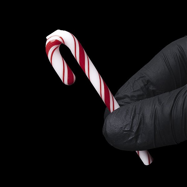 PITEIRA BASTÃO DE DOCE NATAL 8CM BHOGLASS